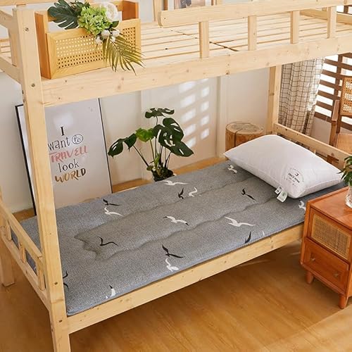 hxoity Japanische Futon -Matratze Rollende Matratze 4 cm Verdicken Tatami Schlafmatte Faltbar Liege Couch Bodenbett Futon Matte Für Jungen Mädchenstudentische Schlafsaalpolster hxoity Japanische Futon -Matratze Rollende Matratze 4 cm Verdicken Tatami Schlafmatte Faltbar Liege Couch Bodenbett Futon Matte Für Jungen Mädchenstudentische Schlafsaalpolster von hxoity