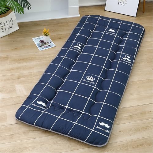hxoity Japanische Futon -Matratze Rollende Matratze 4 cm Verdicken Tatami Schlafmatte Faltbar Liege Couch Bodenbett Futon Matte Für Jungen Mädchenstudentische Schlafsaalpolster hxoity Japanische Futon -Matratze Rollende Matratze 4 cm Verdicken Tatami Schlafmatte Faltbar Liege Couch Bodenbett Futon Matte Für Jungen Mädchenstudentische Schlafsaalpolster von hxoity
