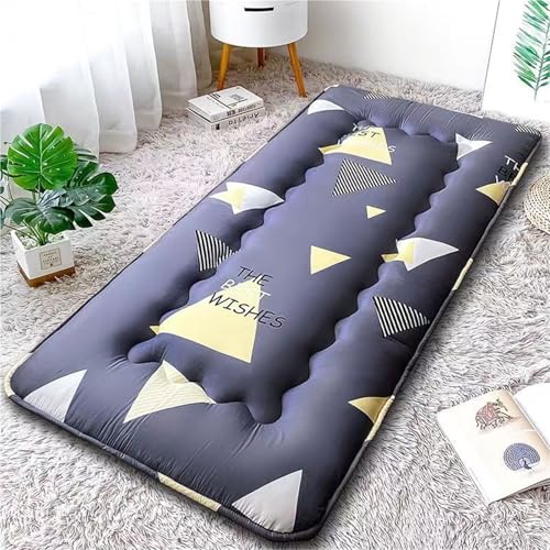 hxoity Japanische Futon -Matratze Rollende Matratze 4 cm Verdicken Tatami Schlafmatte Faltbar Liege Couch Bodenbett Futon Matte Für Jungen Mädchenstudentische Schlafsaalpolster hxoity Japanische Futon -Matratze Rollende Matratze 4 cm Verdicken Tatami Schlafmatte Faltbar Liege Couch Bodenbett Futon Matte Für Jungen Mädchenstudentische Schlafsaalpolster von hxoity