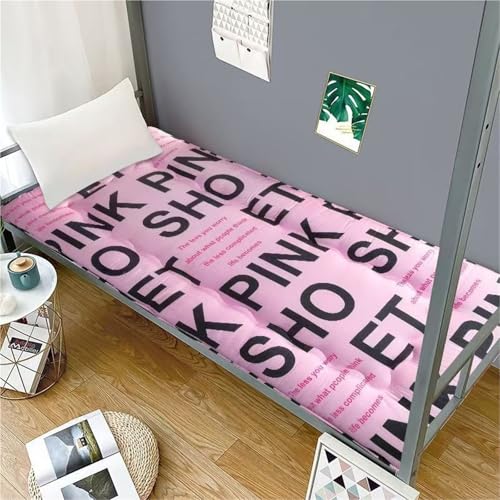 hxoity Japanische Futon -Matratze Rollende Matratze 4 cm Verdicken Tatami Schlafmatte Faltbar Liege Couch Bodenbett Futon Matte Für Jungen Mädchenstudentische Schlafsaalpolster von hxoity