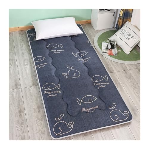 hxoity Japanische Futon -Matratze Rollende Matratze 4 cm Verdicken Tatami Schlafmatte Faltbar Liege Couch Bodenbett Futon Matte Für Jungen Mädchenstudentische Schlafsaalpolster von hxoity