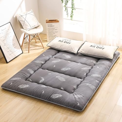 hxoity Japanische Matratze Sommer Schlafen 10cm Dick Rollbare Klappmatratze Boden Schlafsofa Doppelbett Schlafmatratze Weiche Futon-Tatami-Matte (Color : B, Size : 100 x 200 cm(39 x 79 inches)) von hxoity