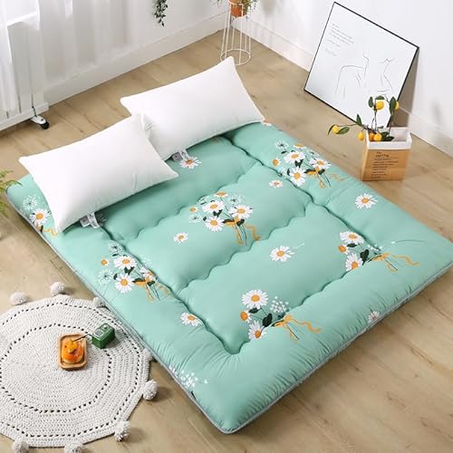 hxoity Tatami-Schlafmatratze Weich Und rutschfest Japanische Futon-Matratze 10 cm Dick Faltbare Rollmatte Tragbar Campingmatte Für Jungen, Mädchen, Erwachsene Und Studenten Im Wohnheim von hxoity