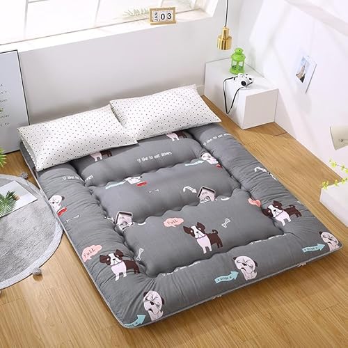 hxoity Tatami-Schlafmatratze Weich Und rutschfest Japanische Futon-Matratze 10 cm Dick Faltbare Rollmatte Tragbar Campingmatte Für Jungen, Mädchen, Erwachsene Und Studenten Im Wohnheim von hxoity