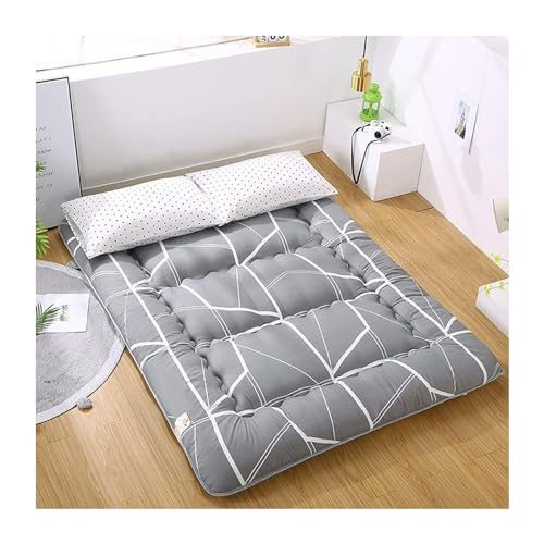 hxoity Tatami-Schlafmatratze Weich Und rutschfest Japanische Futon-Matratze 10 cm Dick Faltbare Rollmatte Tragbar Campingmatte Für Jungen, Mädchen, Erwachsene Und Studenten Im Wohnheim von hxoity