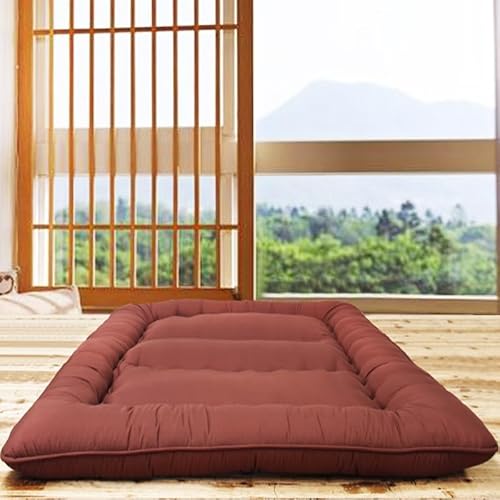 hxoity Tatami-Schlafmatratze Weich Und rutschfest Japanische Futon-Matratze 10 cm Dick Faltbare Rollmatte Tragbar Campingmatte Für Jungen, Mädchen, Erwachsene Und Studenten Im Wohnheim hxoity Tatami-Schlafmatratze Weich Und rutschfest Japanische Futon-Matratze 10 cm Dick Faltbare Rollmatte Tragbar Campingmatte Für Jungen, Mädchen, Erwachsene Und Studenten Im Wohnheim von hxoity