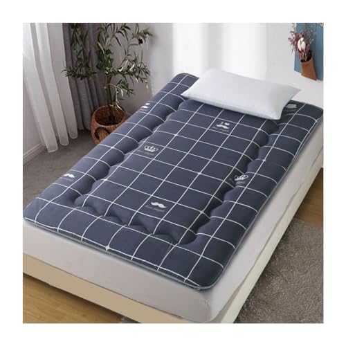hxoity Tatami Schlafpad 5 cm Verdicken Japanische Futon -Matratze Cartoon -Druckstil Studentenwohnheimmatratze Liege Couch Bodenbett Futon Matte von hxoity