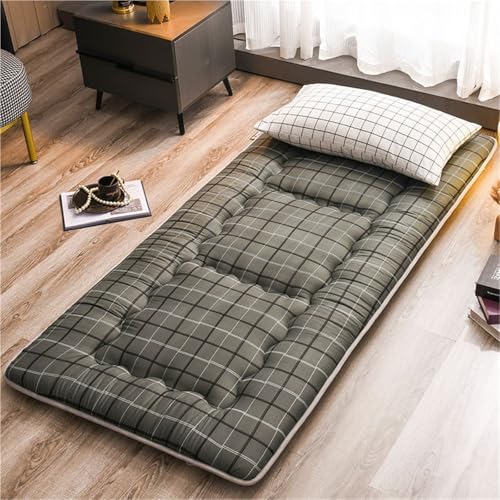 hxoity Tragbare Tatami-Schlafmatte Faltbar 4 cm Dick Weiche, rutschfeste Kindermatratze Japanische Futon-Matratze Faltbare Rollmatte Jungen Mädchen Erwachsene Studentenwohnheim Bodenmatte hxoity Tragbare Tatami-Schlafmatte Faltbar 4 cm Dick Weiche, rutschfeste Kindermatratze Japanische Futon-Matratze Faltbare Rollmatte Jungen Mädchen Erwachsene Studentenwohnheim Bodenmatte von hxoity