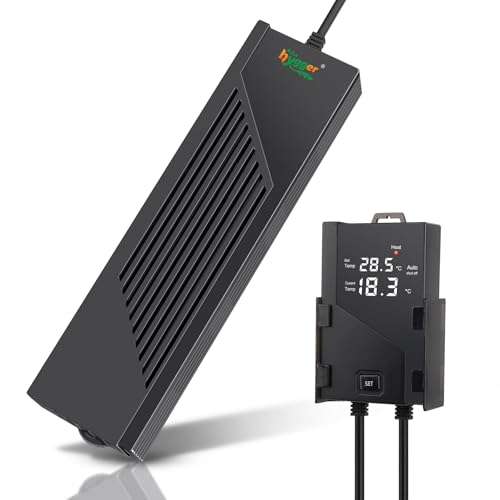 hygger Aquarium Heizstab 500W,Einstellbare Digitale Heizung für Aquarium,Aquarium Heizer Submersible Aquarium Heater with LED Extern Control,Fish Tank Heater für 250-343L Freshwater Tank hygger Aquarium Heizstab 500W,Einstellbare Digitale Heizung für Aquarium,Aquarium Heizer Submersible Aquarium Heater with LED Extern Control,Fish Tank Heater für 250-343L Freshwater Tank von hygger