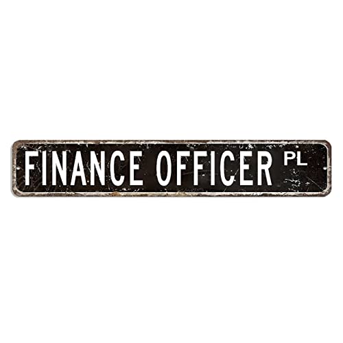 Aluminiumschild mit Aufschrift "Finance Officer", Geschenk, Beruf, 7,6 x 45,7 cm, einfach zu montieren, Metall-Wandkunst, Wanddekoration, Kunst für Büro, Schlafzimmer, Wohnzimmer, Club Aluminiumschild mit Aufschrift "Finance Officer", Geschenk, Beruf, 7,6 x 45,7 cm, einfach zu montieren, Metall-Wandkunst, Wanddekoration, Kunst für Büro, Schlafzimmer, Wohnzimmer, Club von hyxxiqin0e