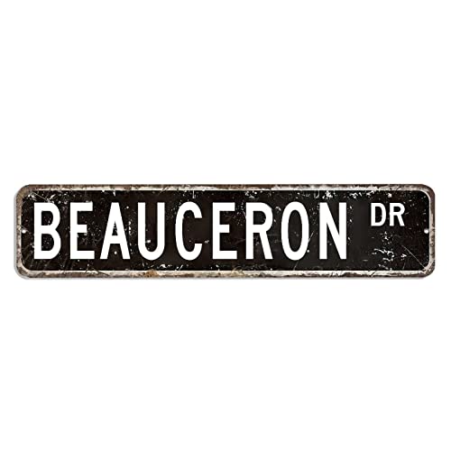 Beauceron Straßenschild Hundehaus-Blechschild, 10,2 x 45,7 cm, wetterfestes Aluminiumschild, Vintage-Poster, Plakette für Zuhause, Männerhöhle, Garage, Pubs, Club Beauceron Straßenschild Hundehaus-Blechschild, 10,2 x 45,7 cm, wetterfestes Aluminiumschild, Vintage-Poster, Plakette für Zuhause, Männerhöhle, Garage, Pubs, Club von hyxxiqin0e