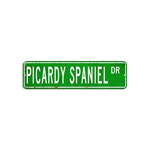 Blechschild mit Aufschrift "Picardy Spaniel", 7,6 x 30,5 cm, personalisierbar, einfach zu montieren, Aluminiumschild, Bauernhaus-Wandschild, Poster für Wohnzimmer, Esszimmer, Schlafzimmer Blechschild mit Aufschrift "Picardy Spaniel", 7,6 x 30,5 cm, personalisierbar, einfach zu montieren, Aluminiumschild, Bauernhaus-Wandschild, Poster für Wohnzimmer, Esszimmer, Schlafzimmer von hyxxiqin0e
