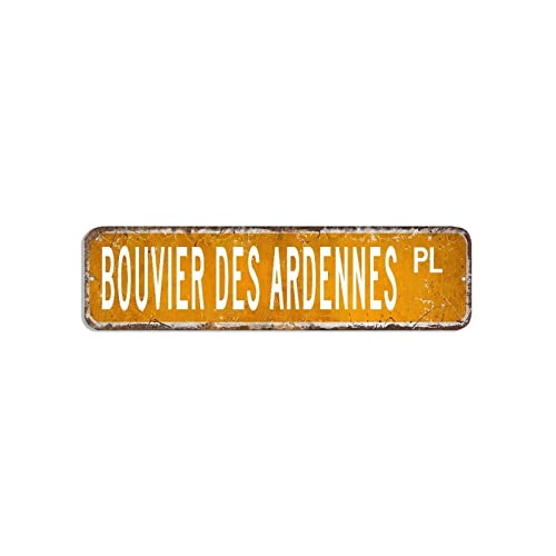 Bouvier Des Ardennes Straßenschild Tierliebhaber Blechschild 7,6 x 30,5 cm individuell wetterfest Metall Wandkunst Neuheit Eisenmalerei für Bibliothek Café Wohnzimmer Küche Bouvier Des Ardennes Straßenschild Tierliebhaber Blechschild 7,6 x 30,5 cm individuell wetterfest Metall Wandkunst Neuheit Eisenmalerei für Bibliothek Café Wohnzimmer Küche von hyxxiqin0e