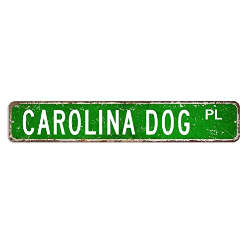 Carolina Dog Street Sign You Me and The Dogs Metallschild 7,6 x 45,7 cm, individuelles lichtbeständiges Metall-Blechschild inspiriertes Metallschild für Zuhause, Bar, Pub, Küche, Garage Carolina Dog Street Sign You Me and The Dogs Metallschild 7,6 x 45,7 cm, individuelles lichtbeständiges Metall-Blechschild inspiriertes Metallschild für Zuhause, Bar, Pub, Küche, Garage von hyxxiqin0e