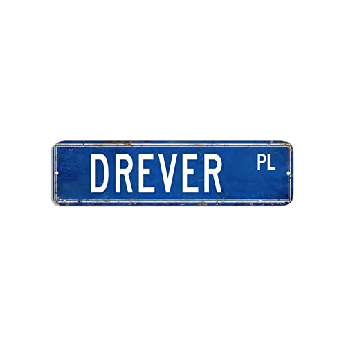 Drever Straßenschild Bauernhoftier-Blechschild, 7,6 x 30,5 cm, benutzerdefiniertes, lichtbeständiges Metall-Blechschild, Retro-Wanddekoration für Männerhöhle, Bar, Garage, Tankstelle Drever Straßenschild Bauernhoftier-Blechschild, 7,6 x 30,5 cm, benutzerdefiniertes, lichtbeständiges Metall-Blechschild, Retro-Wanddekoration für Männerhöhle, Bar, Garage, Tankstelle von hyxxiqin0e