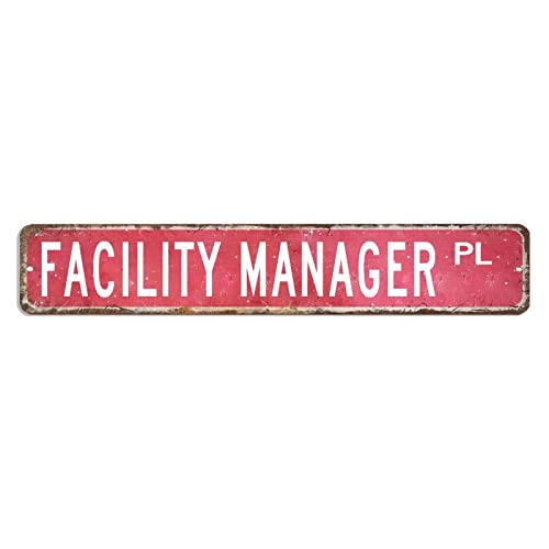 Facility Manager Straßenschild Facility Manager Decor Beruf Blechschild 7,6 x 45,7 cm personalisiertes, langlebiges Schild Blechschild Unterhaltung, Wanddekoration für Zuhause, Bar, Geschäft Facility Manager Straßenschild Facility Manager Decor Beruf Blechschild 7,6 x 45,7 cm personalisiertes, langlebiges Schild Blechschild Unterhaltung, Wanddekoration für Zuhause, Bar, Geschäft von hyxxiqin0e