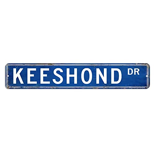 Keeshond Straßenschild Hundeknochen Metallschild 7,6 x 45,7 cm, personalisiertes, lichtbeständiges Aluminiumschild, inspiriertes Wandschild, Dekoration für Büro, Schlafzimmer, Wohnzimmer, Club Keeshond Straßenschild Hundeknochen Metallschild 7,6 x 45,7 cm, personalisiertes, lichtbeständiges Aluminiumschild, inspiriertes Wandschild, Dekoration für Büro, Schlafzimmer, Wohnzimmer, Club von hyxxiqin0e