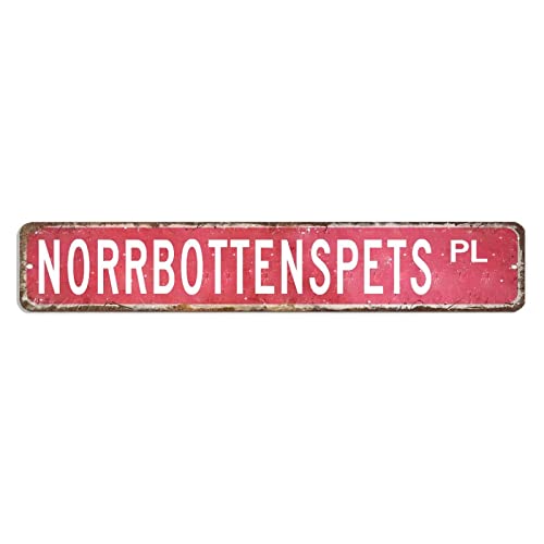 Norrbottenspets Straßenschild Bauernhoftiere Blechschild 7,6 x 45,7 cm personalisiertes, winddichtes Metall-Blechschild, schickes Schild, Dekoration für Garage, Leute, Höhle, Geschäft, Bar Norrbottenspets Straßenschild Bauernhoftiere Blechschild 7,6 x 45,7 cm personalisiertes, winddichtes Metall-Blechschild, schickes Schild, Dekoration für Garage, Leute, Höhle, Geschäft, Bar von hyxxiqin0e