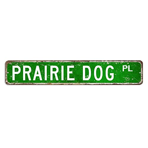 Prairie Dog Straßenschild "Spoiled Dogs", Metallschild, 7,6 x 45,7 cm, personalisierbar, winddicht, rustikales Metallschild für Bar, Pub, Zuhause, Cafés, Garage, Küche Prairie Dog Straßenschild "Spoiled Dogs", Metallschild, 7,6 x 45,7 cm, personalisierbar, winddicht, rustikales Metallschild für Bar, Pub, Zuhause, Cafés, Garage, Küche von hyxxiqin0e