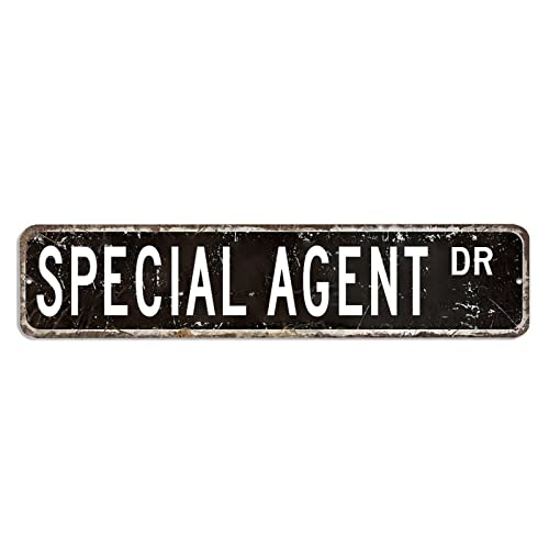 Special Agent Straßenschild Special Agent Lover Geschenk Beruf Metallschilder 10,2 x 45,7 cm personalisiert wetterfest Metall Wandkunst Neuheit Wandschild Dekor für Bier Taverne Kaffee Garage Küche Special Agent Straßenschild Special Agent Lover Geschenk Beruf Metallschilder 10,2 x 45,7 cm personalisiert wetterfest Metall Wandkunst Neuheit Wandschild Dekor für Bier Taverne Kaffee Garage Küche von hyxxiqin0e