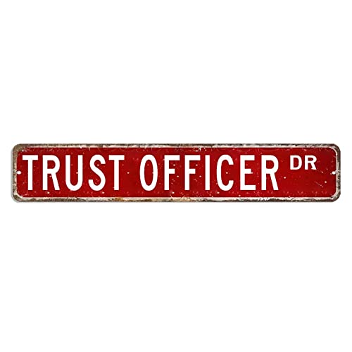 Trust Officer Straßenschild Trust Officer Geschenk Beruf Metallschilder 7,6 x 45,7 cm personalisiertes, langlebiges Aluminium-Metallschild, schickes Poster, Dekoration für Garage, Männerhöhle Trust Officer Straßenschild Trust Officer Geschenk Beruf Metallschilder 7,6 x 45,7 cm personalisiertes, langlebiges Aluminium-Metallschild, schickes Poster, Dekoration für Garage, Männerhöhle von hyxxiqin0e