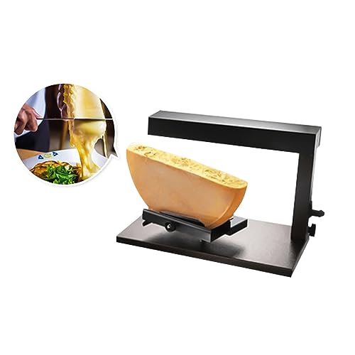 hzexun Käseschmelzer Raclette Ofen Schweizer Raclette-Gerät 750W Raclettegrill Nacho-Käse-Spender Winkel einstellbar Schnelles Erhitzen von hzexun