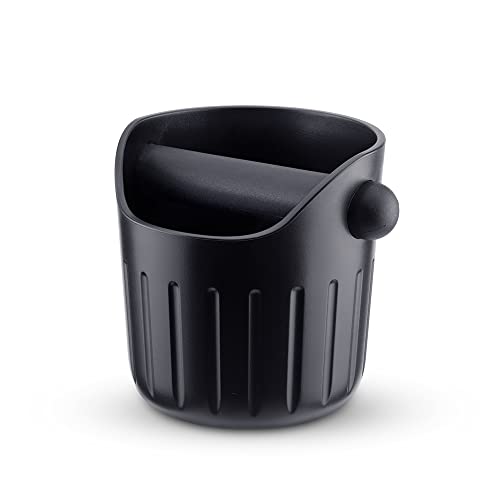Abklopfbehälter, Abschlagbehälter Siebträger Zubehör, Hochwertiger Abklopfbehälter für Siebträger, Knock Box, Espresso Abklopfbehälter, Abschlagbox für Kaffeesatz von i Cafilas