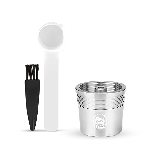 Wiederbefüllbare Edelstahl Kaffeekapsel Filterkapsel Capsule für Illy X9 X 8 X7.1 Y5 Y3 Y1.1 von i Cafilas
