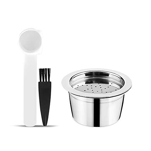 i Cafilas Wiederbefüllbare Kfee Kaffeekapsel aus Edelstahl Wiederverwendbare Refill-Kapsel Kaffeefilter für Caffitaly Tchibo Cafissimo ALDI Expressi Kaffeekapsel (Capsule) von i Cafilas