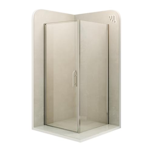 i-flair Duschkabine NICOLE mit Fronteinstieg 95x100x195 cm - Tür: 95 cm Eckduschkabine aus 8mm durchsichtigem Nano ESG Sicherheitsglas - LINKS UND RECHTS MONTIERBAR! - DK668 von i-flair