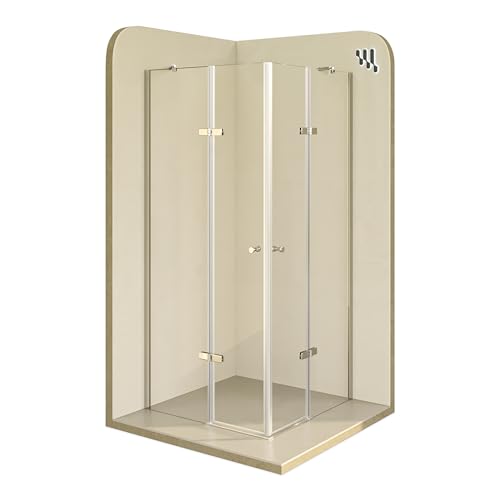 i-flair Duschkabine ALICE mit Eckeinstieg 75x85 cm Höhe: 190cm, Eckduschkabine aus durchsichtigem 6mm NANO ESG Sicherheitsglas - DK19 von i-flair