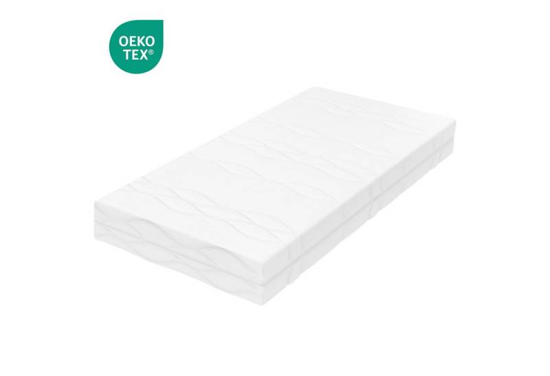 Taschenfederkernmatratze Ergonomische Matratze, 7 Zonen Matratze, i@home, (H3 Matratze 90x200 cm, 20 cm Höhe, Weiß) von i@home