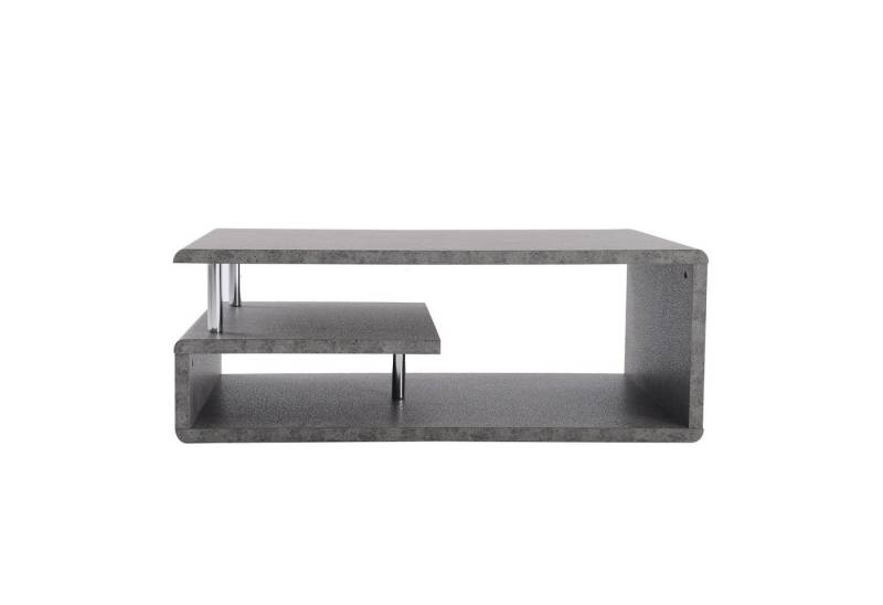 i@home Couchtisch großer Couchtisch im Design aus farbigem Holz und Schwarz (1 Tisch), 100 x 60 x 53 cm von i@home