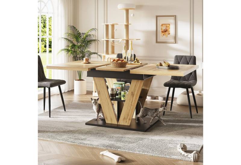 i@home Esstisch Ausziehbarer Küchentisch,Tisch (1 Tisch) von i@home