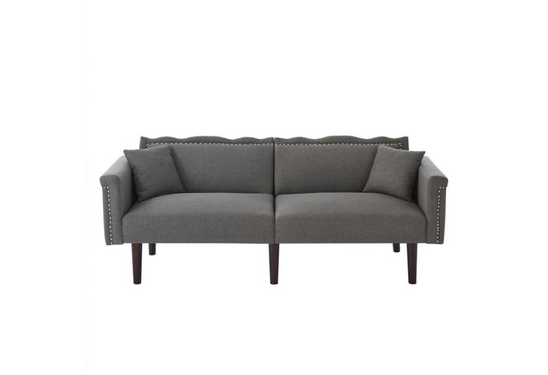 i@home Schlafsofa 2-in-1 Multifunktions-Sofabett, verstellbares Zweisitzer-Sofa, Packung set, mit unabhängig verstellbare Doppelrückenlehnen und Liegefunktion von i@home