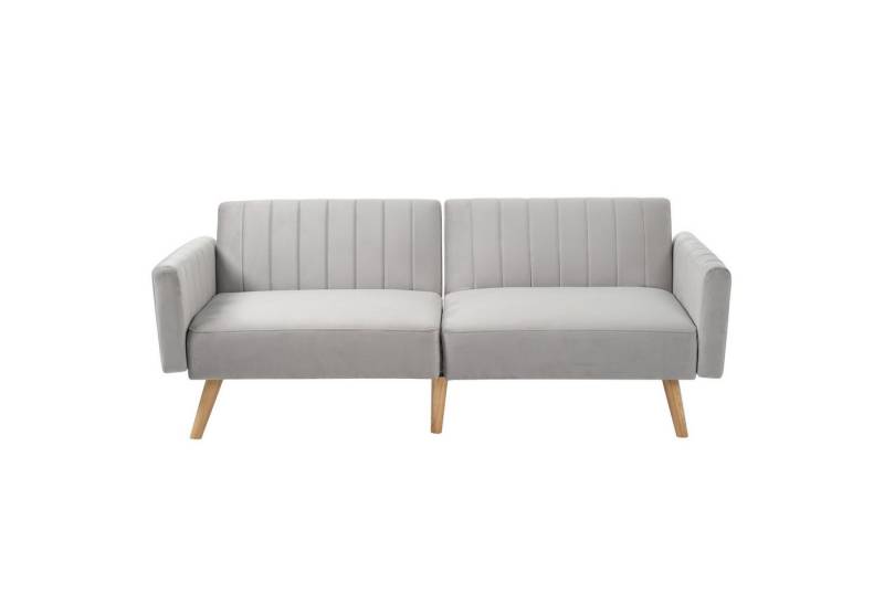 i@home Schlafsofa 2-in-1-Schlafsofa,Klappsofa,Hellgrau/dunkelgrau, Packung set, mit 3-fach klappbar Rückenlehne,178 x 75 x 68 cm von i@home