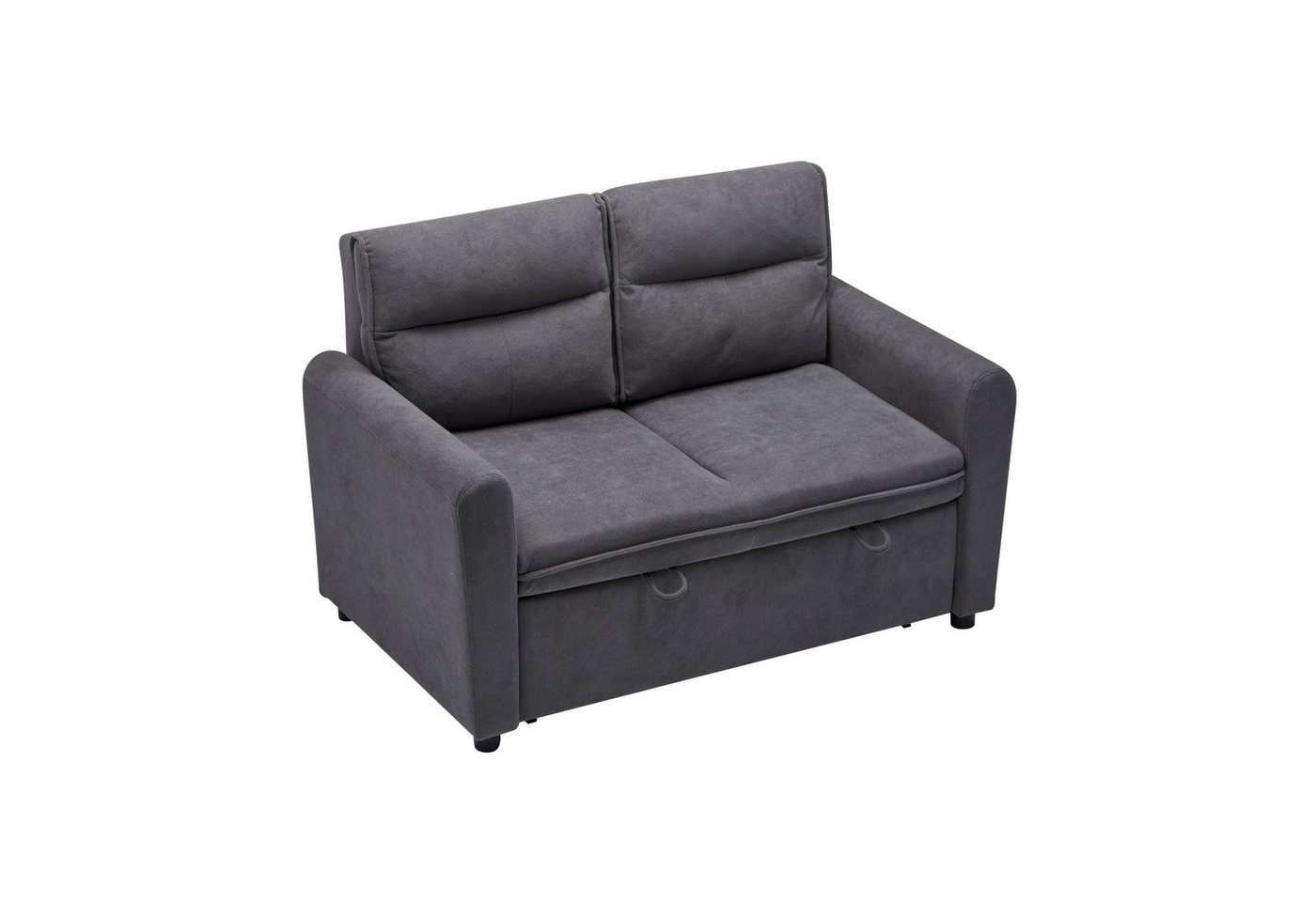 i@home Schlafsofa Komfort 2-Sitzer Sofa mit Ausziehfunktion & Verstellbarer Rückenlehne, 5-fach verstellbar, Platzsparend, Multifunktiona,l Kettenwirk-Velours i@home Schlafsofa Komfort 2-Sitzer Sofa mit Ausziehfunktion & Verstellbarer Rückenlehne, 5-fach verstellbar, Platzsparend, Multifunktiona,l Kettenwirk-Velours von i@home