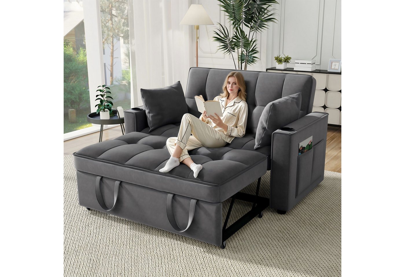 i@home Schlafsofa Multifunktionssofa, Klappbares Sofa mit Schlaffunktion i@home Schlafsofa Multifunktionssofa, Klappbares Sofa mit Schlaffunktion von i@home
