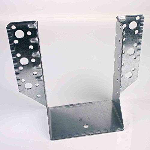 100 x 140 mm Balkenschuh (10 Stück) Balkenschuhe verzinkt DIN EN 10326 Holzverbinder mit Zulassung außenliegend aussen von i-mex