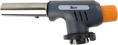 NS-100 Piezo Bunsenbrenner Flammbiergerät Flammbierer Gasbrenner MSF-1 Aufsatz (Nur Gasbrenner) von i-mex