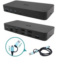 I-TEC USB 3.0/USB-C/Thunderbolt 3x 4K Docking Station mit Power Delivery 100W von i-tec
