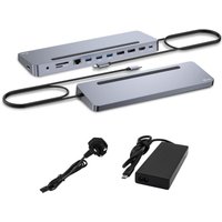 I-TEC USB-C Metal Ergonomic Docking Station mit Power Delivery 100W von i-tec