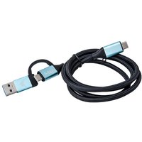 I-TEC USB-C auf USB-C Kabel mit integriertem USB 3.0 Adapter 100cm I-TEC USB-C auf USB-C Kabel mit integriertem USB 3.0 Adapter 100cm von i-tec