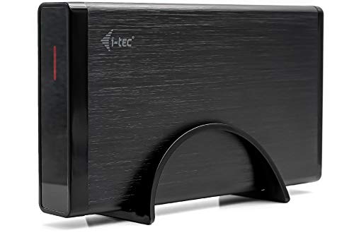 i-tec 5TB Externe Festplatte 3,5" USB 3.0 mit Netzteil für PC Laptop Xbox Ps4 Ps5 TV kompatibel mit Windows Mac Linux von i-tec