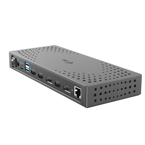 i-tec USB 3.0 / USB-C/Thunderbolt, 3X 4K Docking Station Gen 2 mit Power Delivery 100W von i-tec