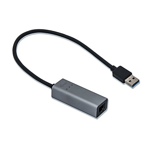 i-tec USB 3.0 Metal Gigabit Ethernet Adapter 1x USB 3.0 to RJ-45 LED for Windows MacOS Linux Android i-tec USB 3.0 Metal Gigabit Ethernet Adapter 1x USB 3.0 to RJ-45 LED for Windows MacOS Linux Android von i-tec