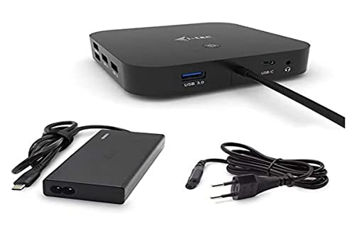 i-tec USB-C Dockingstation 2x4K mit 65W Stromversorgung - 2X DisplayPort 1x USB-C 3X USB 3.0 2X USB 2.0 1x GLAN 1x Audio/Mik i-tec USB-C Dockingstation 2x4K mit 65W Stromversorgung - 2X DisplayPort 1x USB-C 3X USB 3.0 2X USB 2.0 1x GLAN 1x Audio/Mik von i-tec