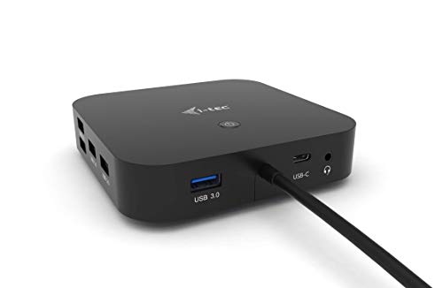 i-tec USB-C Dockingstation 2x4K - 2X DisplayPort 1x USB-C 3X USB 3.0 2X USB 2.0 1x GLAN 1x Audio/Mik i-tec USB-C Dockingstation 2x4K - 2X DisplayPort 1x USB-C 3X USB 3.0 2X USB 2.0 1x GLAN 1x Audio/Mik von i-tec