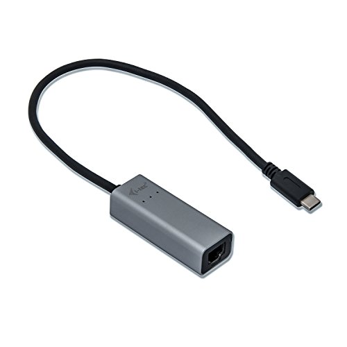 i-tec USB-C Metal Gigabit Ethernet Adapter 1x USB-C to RJ-45 for Windows MacOS Android Linux, 3G60098, grau i-tec USB-C Metal Gigabit Ethernet Adapter 1x USB-C to RJ-45 for Windows MacOS Android Linux, 3G60098, grau von i-tec