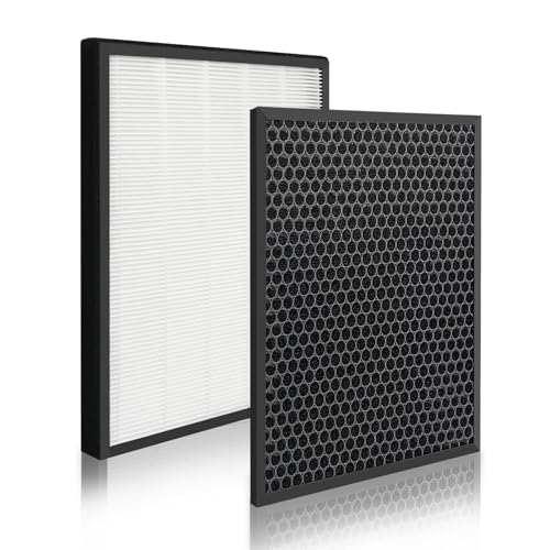 iAmoy Ersatzfilter für Levoit Luftreiniger LV-PUR131 & LV-PUR131S - Effizient HEPA-Kombifilter & Aktivkohlefilter Set von iAmoy